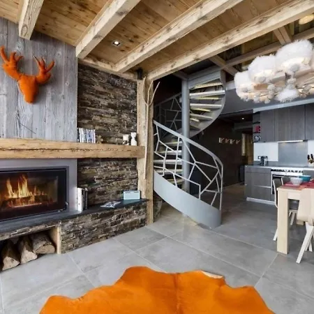 Duplex Luxe 10 Pers A Val Thorens, Cheminee, Skis Aux Pieds * Val Thorens